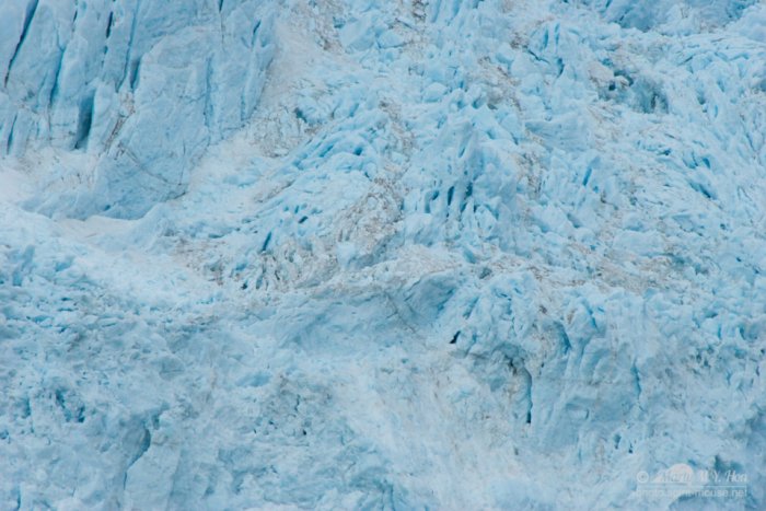 Close up of  Aialik Glacier